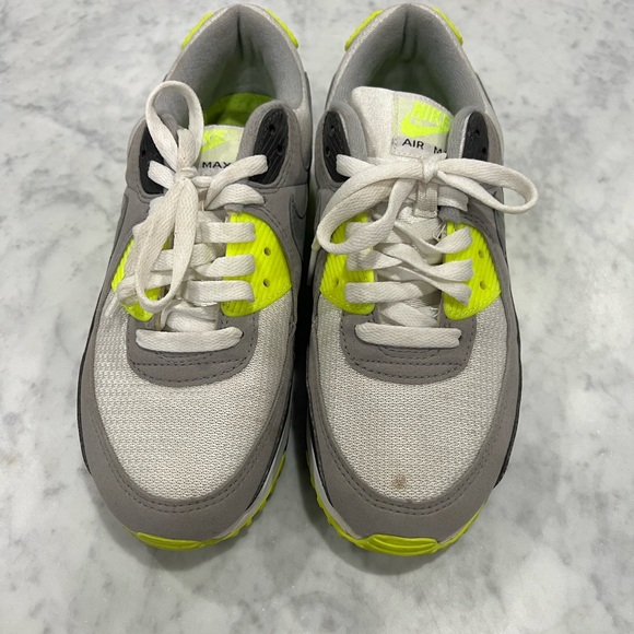 Nike Air Max 90 Neon Sneakers GUC - Picture 7 of 11